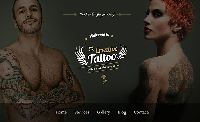 Tattoo WordPress Theme    