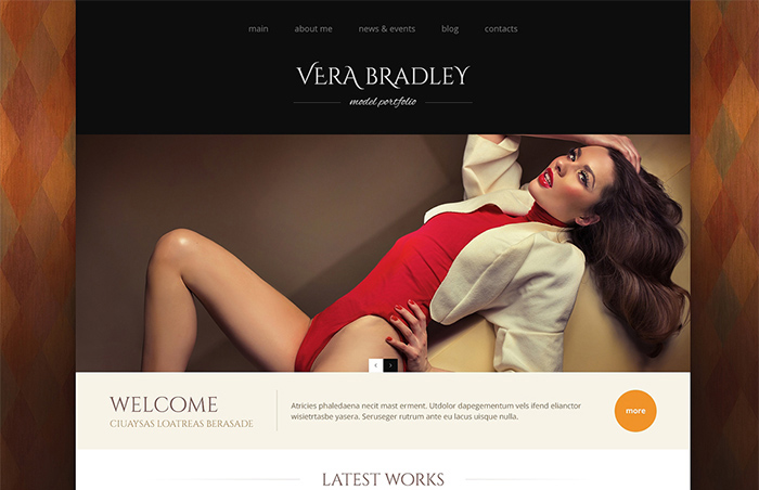 Model Agency WordPress Theme