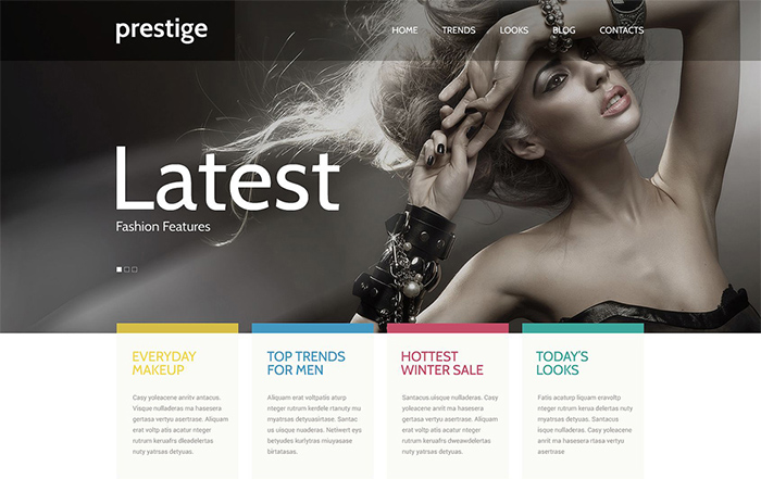 Fashion WordPress Template    