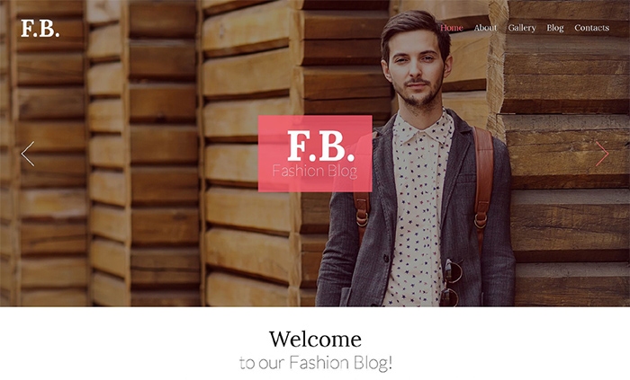 Fashion Blog WordPress Theme    