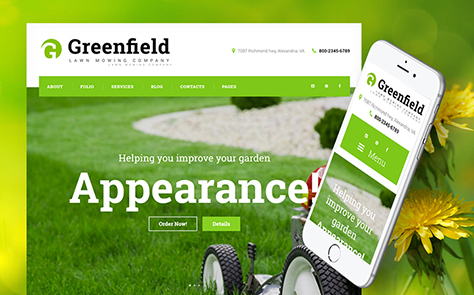 Lawn Maintenance WordPress Theme 