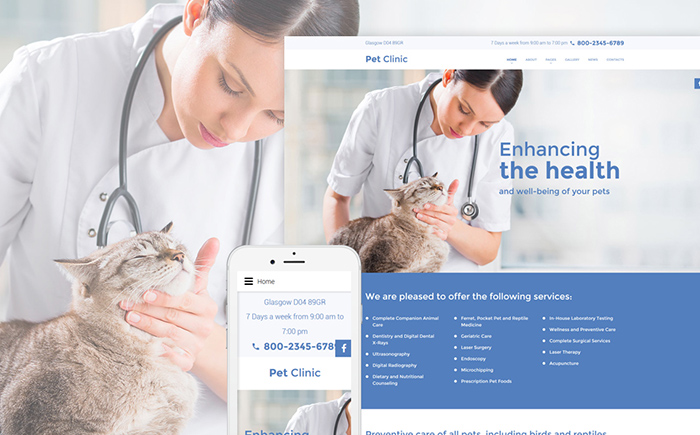 Clinic Joomla Template