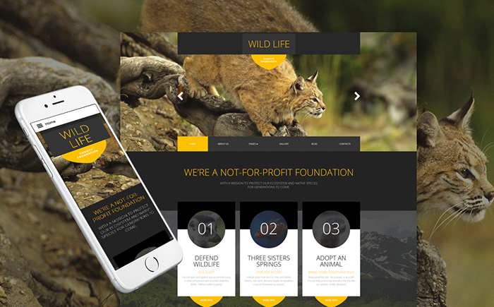 Foundation Joomla Template