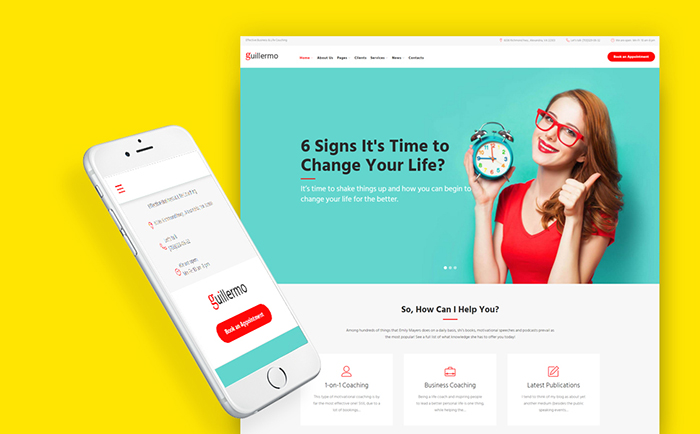 Life Coach Training WordPress Theme    