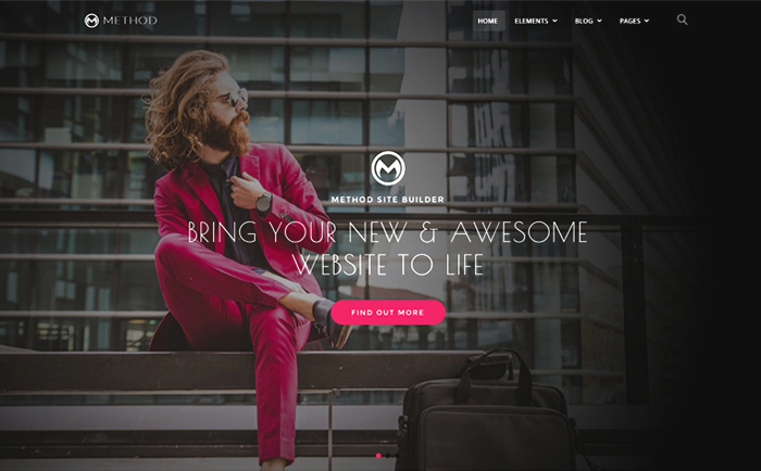 Method,  A Huge Multi-Concept WordPress Theme