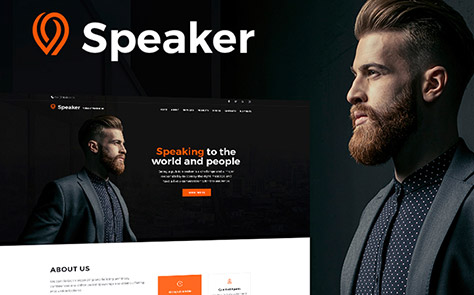 Speaker - Life Coach WordPress Theme