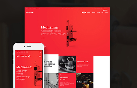 Mechanna - Locksmith WordPress Theme    