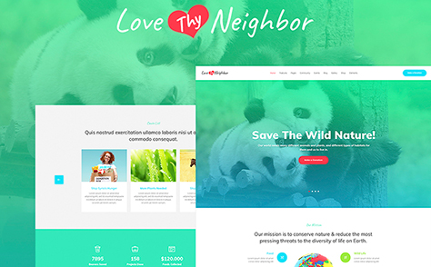 Charity Events WordPress Theme    