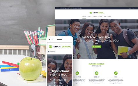 Department Of Education WordPress Theme 