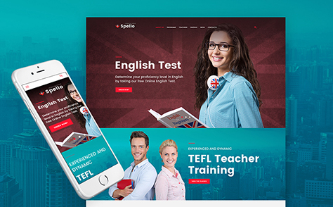 Language School WP Theme 