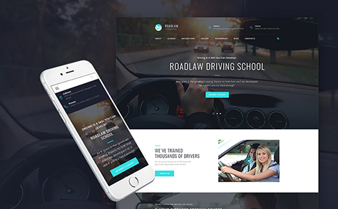 Driving School WP Theme 