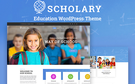 Scholary - Primary School WordPress Theme